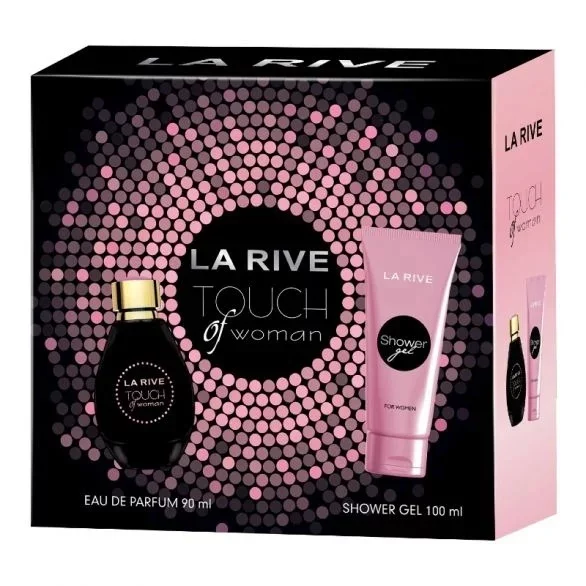 La Rive Touch Of Woman zestaw woda perfumowana spray 100ml + żel pod prysznic 100ml (W)