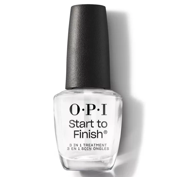 OPI Nail Envy, kuracja do paznokci 3w1, Baza, Top i Odżywka, Start To Finish NTT70, 15ml