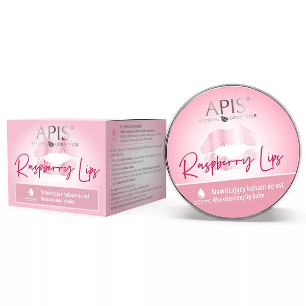 Apis Raspberry Lips, nawilżający balsam do ust, 10ml