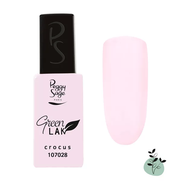 Peggy Sage Green Lak, lakier do paznokci utwardzany lampą UV/LED, crocus, 10ml