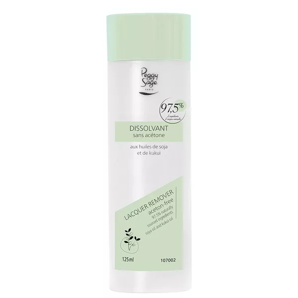 Peggy Sage Green Lak, zmywacz do paznokci, 125ml