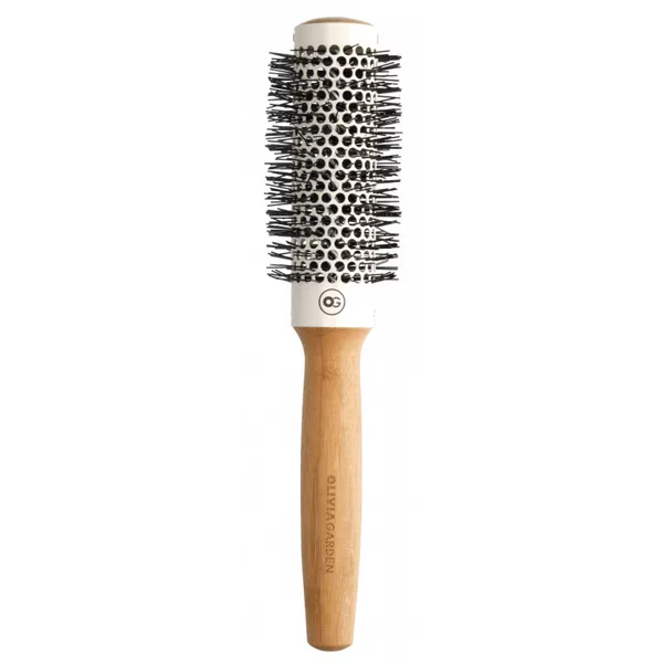 Olivia Garden Healthy Hair Thermal, bambusowa szczotka do modelowania, 33mm