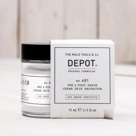 Depot No. 401, ochronny krem przed/po goleniu, 75ml