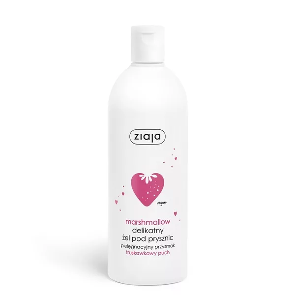 Ziaja Pielęgnacyjne Przysmaki, żel pod prysznic, marshmallow, 500ml