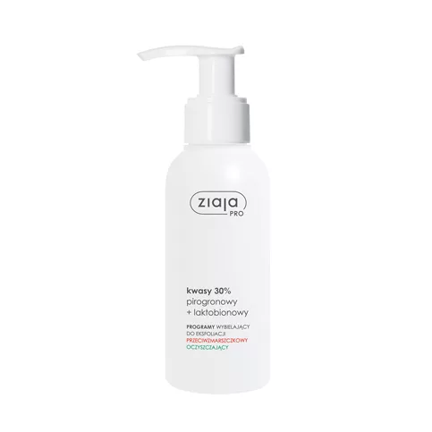 Ziaja Pro, kwasy 30% pirogronowy + laktobionowy, 100ml