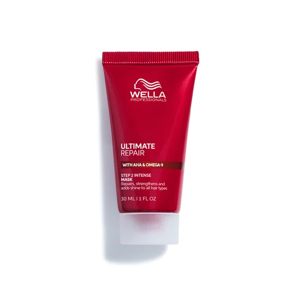 Wella Ultimate Repair, profesjonalna kremowa maska do włosów zniszczonych, 30 ml