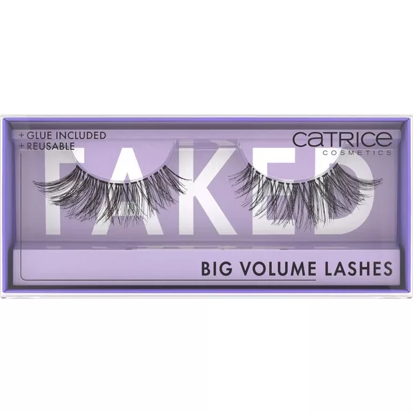 Catrice Big Volume, sztuczne rzęsy na pasku, 1 para
