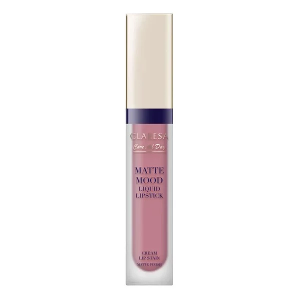 Claresa Matte Mood Liquid Lipstick matowa pomadka w płynie 03 Calm 7ml