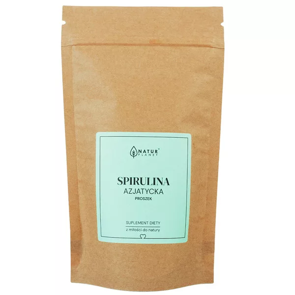 NaturPlanet Spirulina Platensis proszek suplement diety 100g