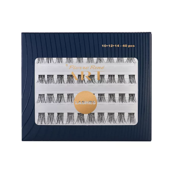 Pierre Rene Art Perfection Lashes rzęsy w kępkach 40szt