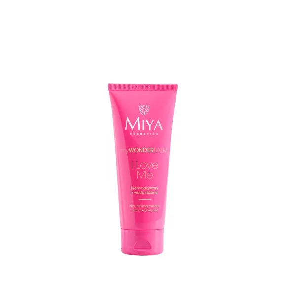 Miya myWONDERBALM I Love Me, krem odżywczy z wodą różaną, 75ml