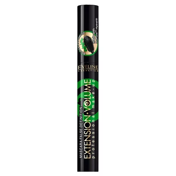 Eveline Extension Volume Tusz, tusz do rzęs, wydłużająco-podkręcający, czarny, 10ml