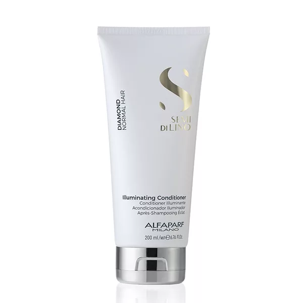 Alfaparf Milano Semi di Lino Diamond, odżywka rozświetlająca do włosów normalnych, 200ml