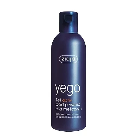 Ziaja Yego, żel pod prysznic dla mężczyzn activ, 300ml