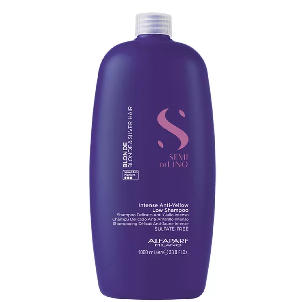 Alfaparf Milano Semi Di Lino Blonde, szampon ochładzający odcień blond i siwy, 1000ml