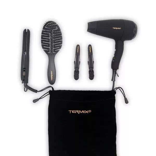 Termix Mini Travel, lekki zestaw podróżny sprzętu do stylizacji włosów, 900g