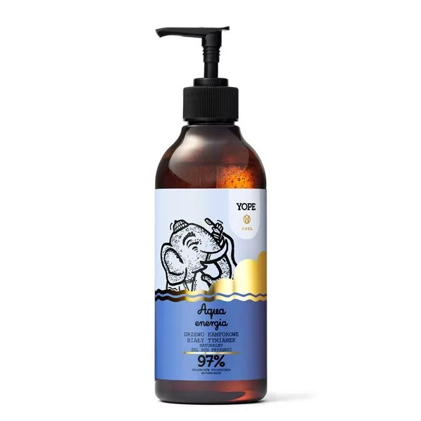 Yope Soul, żel do kąpieli Aqua, 400ml