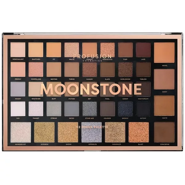 ProFusion, cienie do powiek Moonstone, 42 cienie