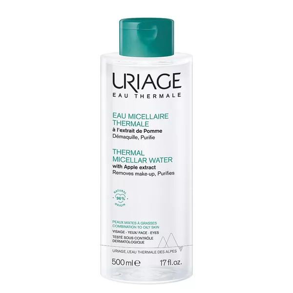 Uriage Eau Thermale Thermal Micellar Water płyn micelarny z wodą termalną do cery mieszanej i tłustej 500ml