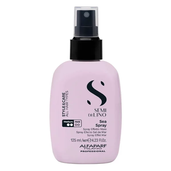 Alfaparf Milano Semi di Lino Style&Care Sea Spray, spray z solą morską do włosów, 125ml