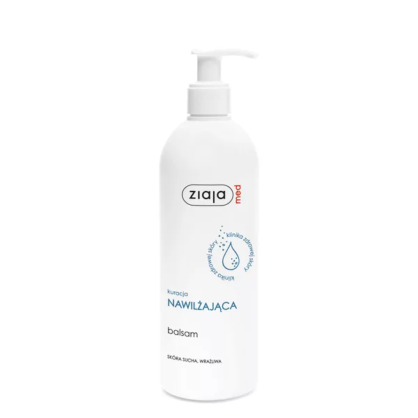Ziaja Med Kuracja nawilżająca, balsam do skóry suchej i odwodnionej, 500ml