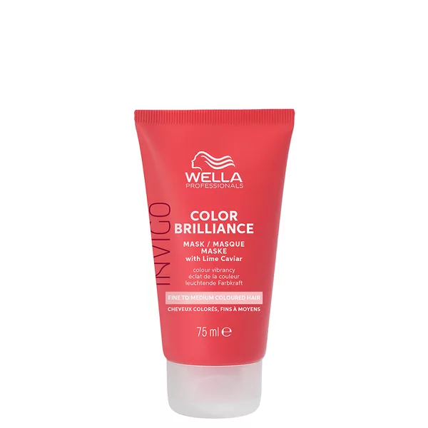 Wella INVIGO Color Brilliance, maska do włosów cienkich i normalnych, 75ml