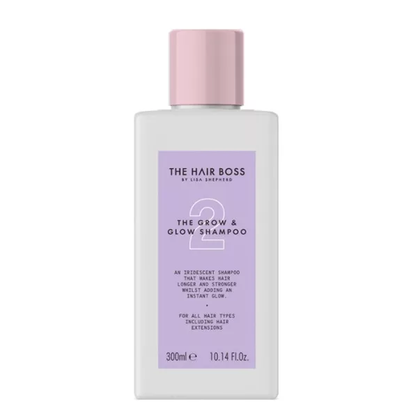 The Hair Boss The Grow &amp; Glow Shampoo pobudzający wzrost włosów szampon 300ml