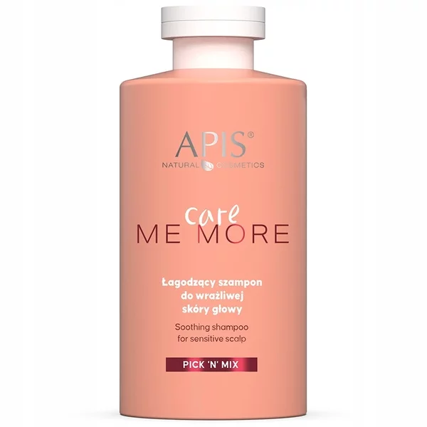 Apis Pick'N'Mix, łagodzący szampon do wrażliwej skóry głowy, 300ml