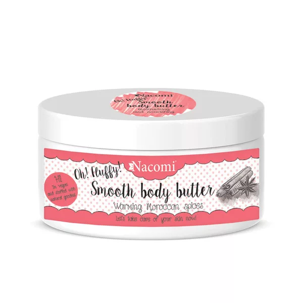 Nacomi, lekkie masło do ciała - rozgrzewające marokańskie przyprawy, 100 g