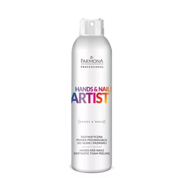 Farmona Professional Hands & Nails Artist, Enzymatyczna pianka peelingująca do dłoni i paznokci, 150ml