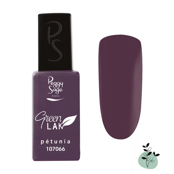 Peggy Sage Green Lak, lakier do paznokci utwardzany lampą UV/LED, petunia, 10ml
