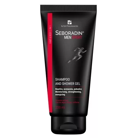 Seboradin MEN Sport szampon i żel 2w1, 200 ml