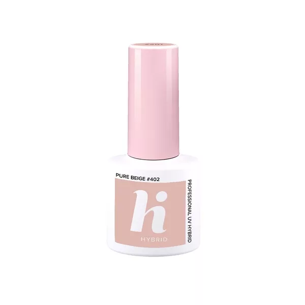 hi hybrid, lakier hybrydowy, 5ml, #402 Pure Beige