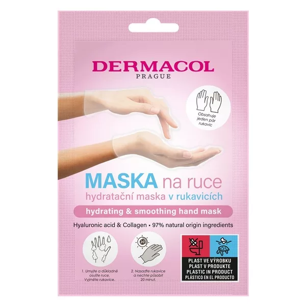 Dermacol Nawilżająca maska do rąk w formie rękawiczek 1 para
