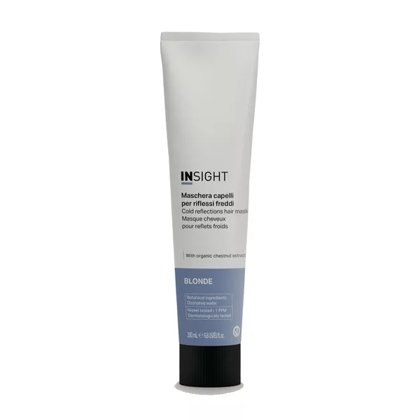 InSight Blonde cold reflections hair mask, maska do włosów z chłodnymi refleksami, 200ml