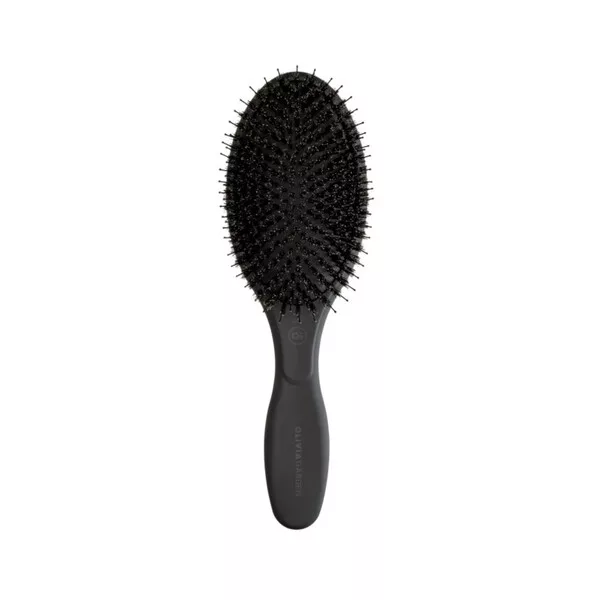 Olivia Garden Care Oval Boar&Nylon Bristles, szczotka do włosów z włosiem dzika, Black Label