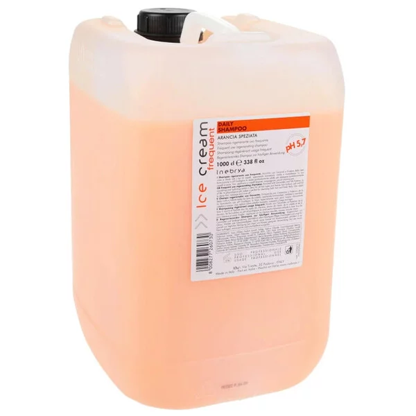 Inebrya Ice Cream Frequent Daily, regenerujący szampon do włosów do częstego stosowania, 10l