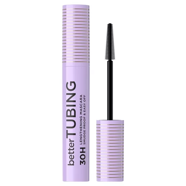 Eveline Cosmetics Better Tubing 30H wydłużający tusz do rzęs Czarny 7ml