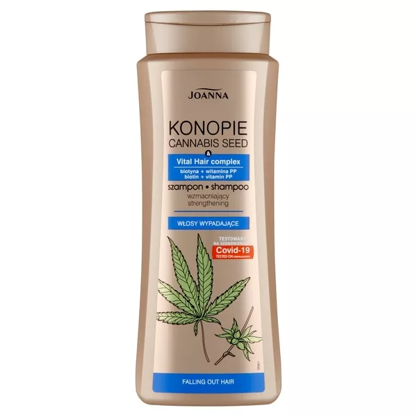 Joanna Konopie Szampon wzmacniający 400 ml