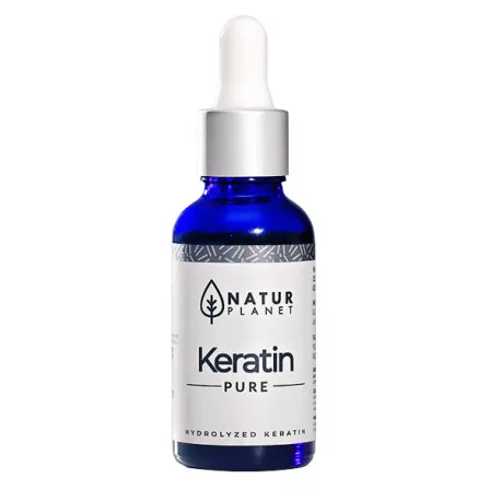NaturPlanet keratyna hydrolizowana w płynie, 30ml