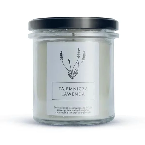 Hagi Świeca sojowa Tajemnicza Lawenda 350ml