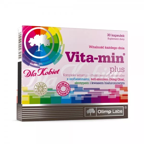 Olimp Labs Vita-Min Plus Dla Kobiet suplement diety 30 kapsułek