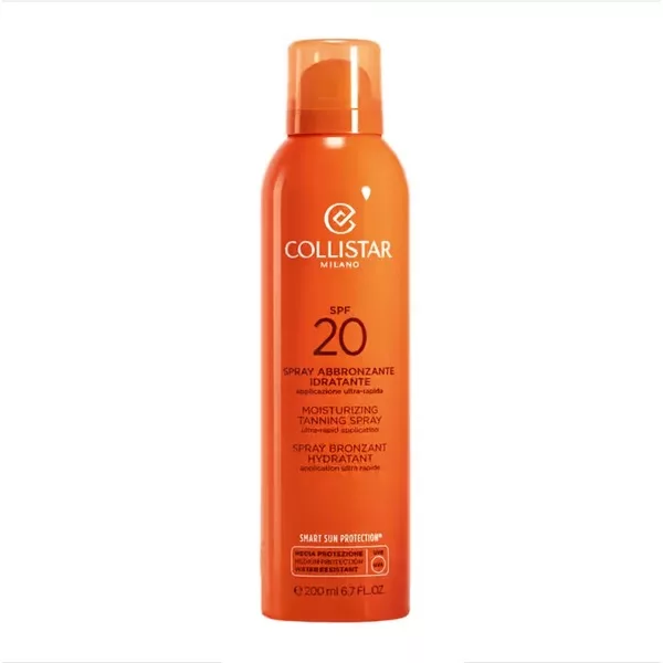 Collistar, Spray Abbronzante Idratante nawilżający spray do opalania SPF20 200ml