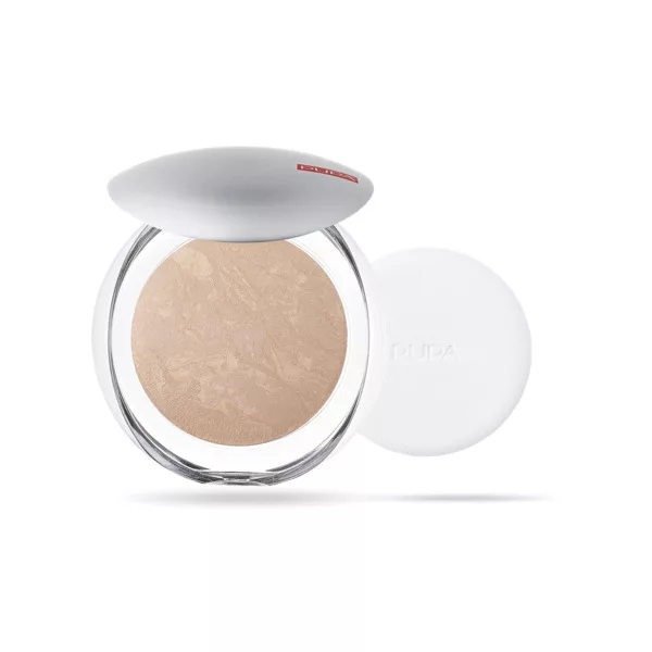 Pupa Luminys Baked Powder, wypiekany puder do twarzy, rozświetlajacy, 10g, 05 Amberlight