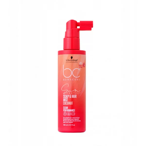 Schwarzkopf BC Sun Protect mgiełka do włosów i skóry głowy z filtrem SPF20, 100ml