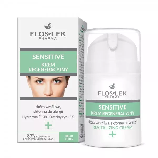 Floslek Sensitive krem regenerujący 50ml