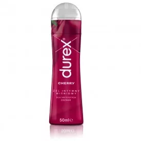 Durex Cherry żel intymny lubrykant Soczysta Wiśnia smakowy 50ml