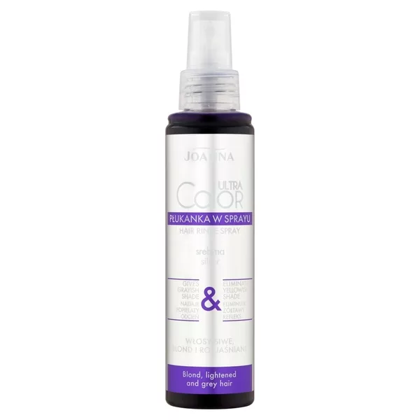 Joanna Ultra Color Płukanka w sprayu srebrna 150 ml