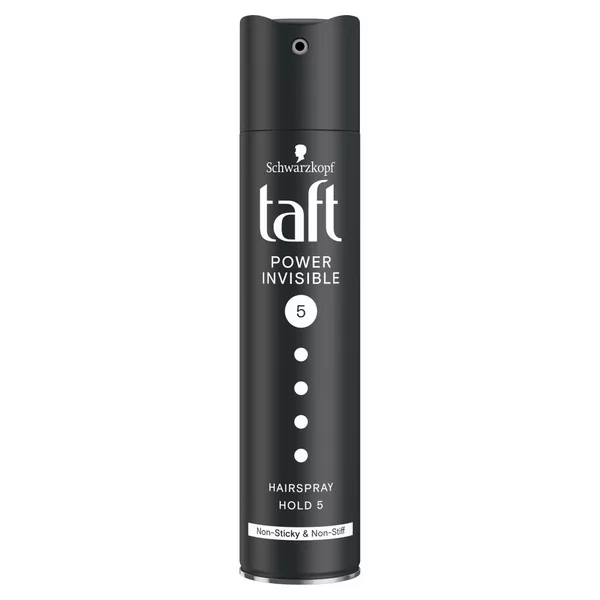 Schwarzkopf Taft Invisible Power Hairspray lakier do włosów w sprayu Mega Strong 250ml