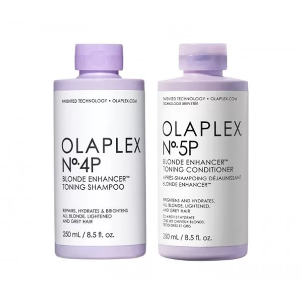 Olaplex, zestaw do tonowania włosów blond No. 4P, No.5P